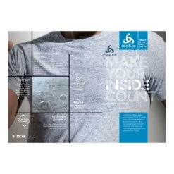 Odlo T-Shirt Manches Courtes Millennium Linencool Homme Noir -Tenue Active main 232774 157304 3 2fd7