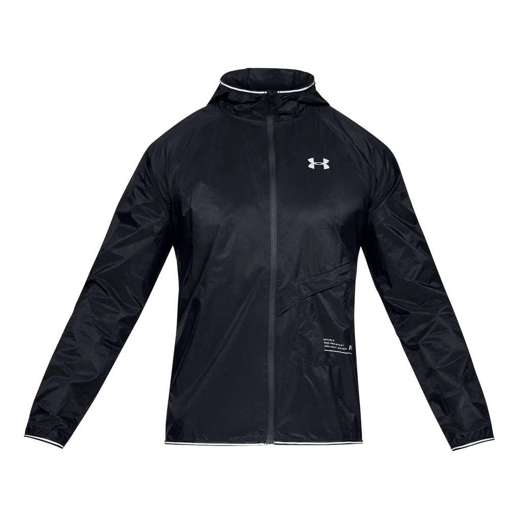 Under Armour Storm Qualifier Packable Jacket Homme Noir 1 Under Armour Storm Qualifier Packable Jacket Homme Noir