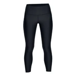 Under Armour HeatGear Armour Ankle Crop Branded Femme Noir