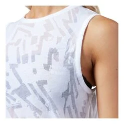 Reebok Reebok Combat Burnout Tank Femme Blanc -Tenue Active main 246572 156919 5 31c2