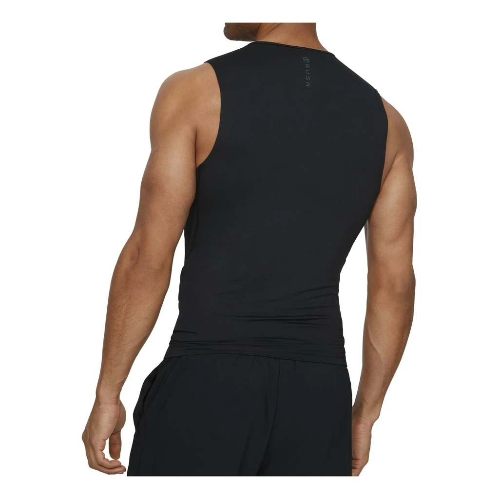 Under Armour Rush Compression Sleeveless Homme Noir 2 Under Armour Rush Compression Sleeveless Homme Noir – Image 2