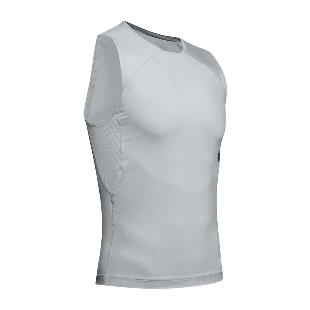 Under Armour Rush Compression Sleeveless Homme Blanc 1 Under Armour Rush Compression Sleeveless Homme Blanc