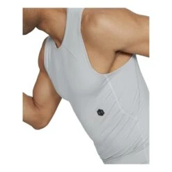 Under Armour Rush Compression Sleeveless Homme Blanc 9 Under Armour Rush Compression Sleeveless Homme Blanc -Tenue Active main 247901 158289 4 9488