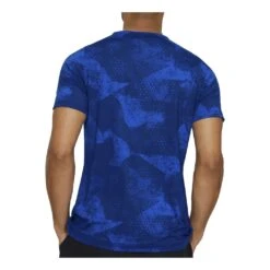 Under Armour Rush Short Sleeves Homme Bleu -Tenue Active main 247908 158294 3 4488