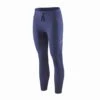 Patagonia Endless Run 7/8 Tights Femme Bleu Foncé