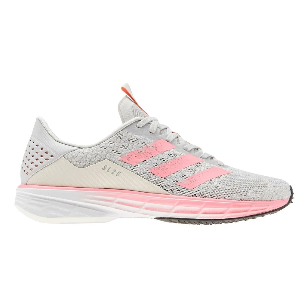 Adidas SL20 Femme Gris Clair 1 Adidas SL20 Femme Gris Clair