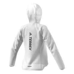 Adidas Agravic Rain Jacket Femme Blanc -Tenue Active main 269846 169626 3 730e