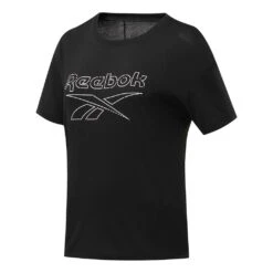 Reebok Wor Sup Bl T-Shirt Femme Noir