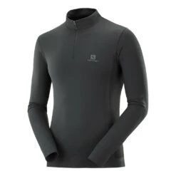 Salomon Explore Seamless Half Zip Homme Noir