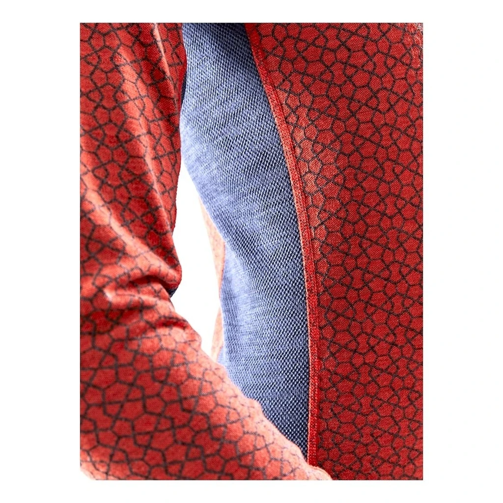 Craft Merino 240 Zip Femme Orange 3 Craft Merino 240 Zip Femme Orange – Image 3