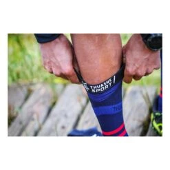 Thuasne Chaussettes Mid Run/Trail Up Activ Femme Bleu 7 Thuasne Chaussettes Mid Run/Trail Up Activ Femme Bleu -Tenue Active main 295620 186495 3 8d05