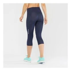 Salomon Agile Mid Tight Femme Bleu 9 Salomon Agile Mid Tight Femme Bleu -Tenue Active main 296990 187462 0 2cc7