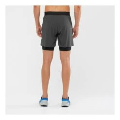 Salomon Exo Motion Twinskin Short Homme Noir -Tenue Active main 297118 187552 0 2388