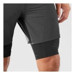 Salomon Exo Motion Twinskin Short Homme Noir -Tenue Active main 297118 187554 0 0c66