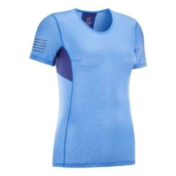 S-Lab Sense T-Shirt Femme Bleu 11 S-Lab Sense T-Shirt Femme Bleu -Tenue Active main 297896 188273 5 5f25