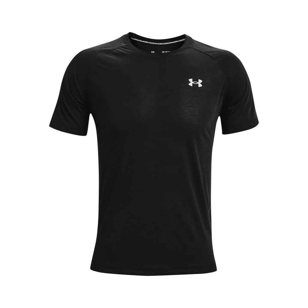 Under Armour Streaker Short Sleeve Homme Noir 1 Under Armour Streaker Short Sleeve Homme Noir