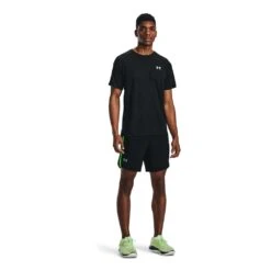 Under Armour Streaker Short Sleeve Homme Noir 8 Under Armour Streaker Short Sleeve Homme Noir -Tenue Active main 298494 188666 4 7e16