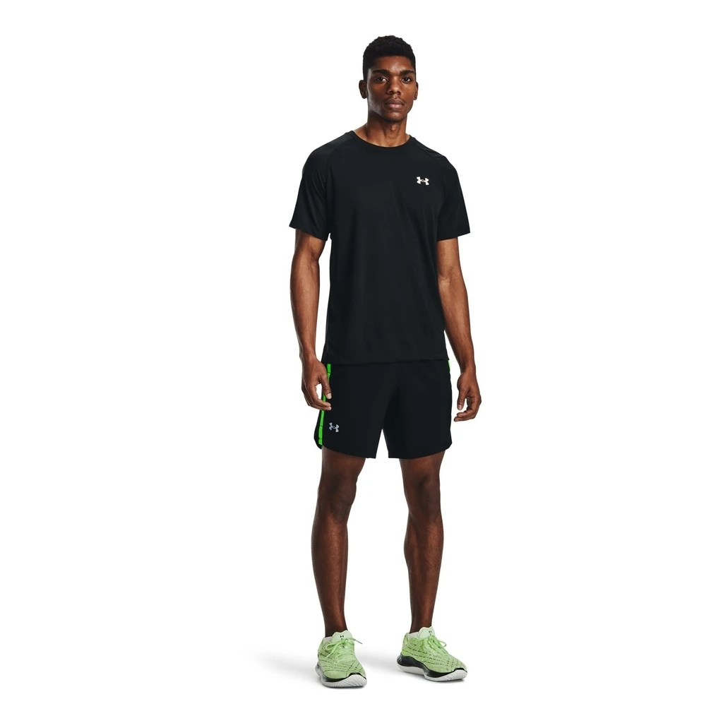 Under Armour Streaker Short Sleeve Homme Noir 4 Under Armour Streaker Short Sleeve Homme Noir – Image 4