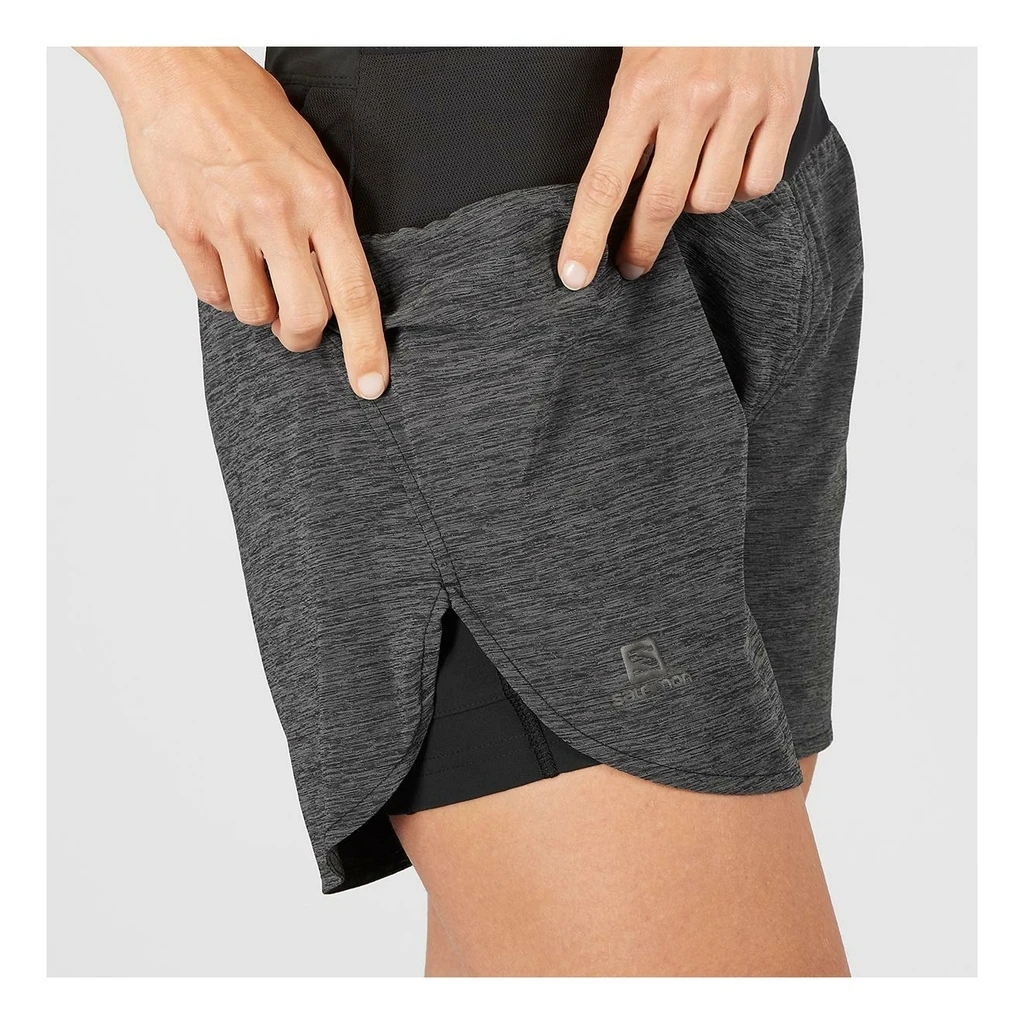 Salomon XA 2In1 Short Femme Gris 6 Salomon XA 2In1 Short Femme Gris – Image 6