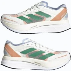 Adidas Adizero Boston 11 Femme Blanc -Tenue Active main 2fac2960244d4818a28baf8d00a30106 9366 2edc