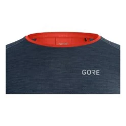 Gore Wear Energetic Long Sleeve Shirt Homme Bleu Nuit -Tenue Active main 300808 190677 3 fa6e