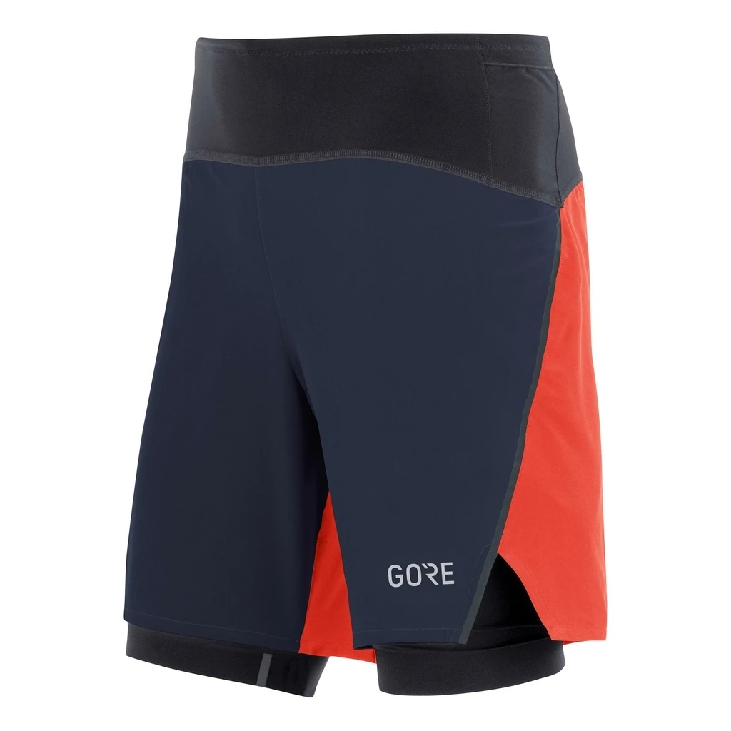 Gore Wear R7 2In1 Short Homme Bleu Nuit 1 Gore Wear R7 2In1 Short Homme Bleu Nuit
