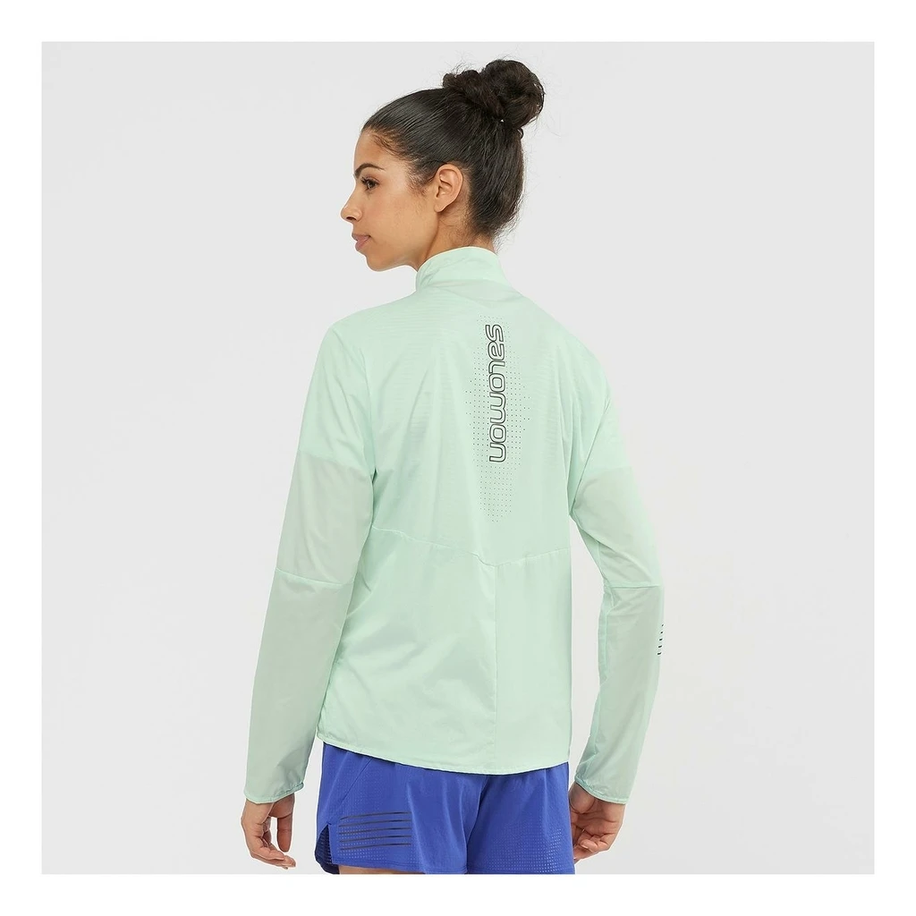 Salomon Sense Jacket Femme Vert 4 Salomon Sense Jacket Femme Vert – Image 4