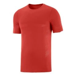 Salomon Sense Seamless T-Shirt Homme Rouge