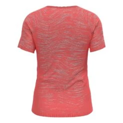 Odlo Blackcomb Ceramicool T-Shirt Short Sleeve Crew Neck Femme Saumon -Tenue Active main 309124 197111 4 08d4