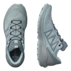 Salomon Sense Ride 4 Invisible Gore-tex Femme Bleu Ciel 17 Salomon Sense Ride 4 Invisible Gore-tex Femme Bleu Ciel -Tenue Active main 310131 204651 12 fd00