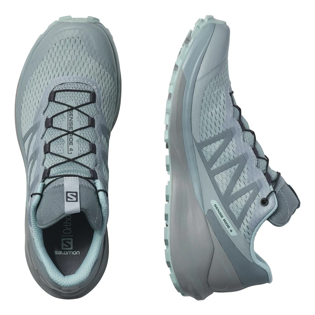 Salomon Sense Ride 4 Invisible Gore-tex Femme Bleu Ciel 9 Salomon Sense Ride 4 Invisible Gore-tex Femme Bleu Ciel – Image 9