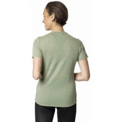 Odlo T-Shirt Manches Courtes Zeroweight Enginee Femme Rose -Tenue Active main 313731 40416 Model Back Crop 1 9403