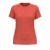 Odlo T-Shirt Manches Courtes X-Alp Pw 115 Femme Rouge