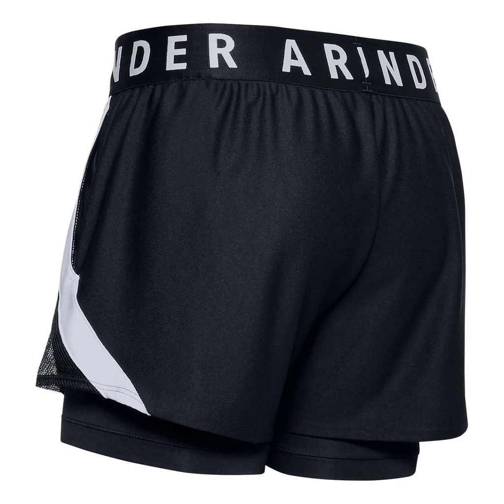 Under Armour Play Up 2In1 Short Femme Noir 2 Under Armour Play Up 2In1 Short Femme Noir – Image 2