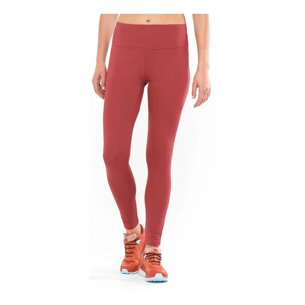 Salomon Agile Long Tight Femme Pourpre 2 Salomon Agile Long Tight Femme Pourpre – Image 2