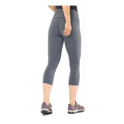 Salomon Essential 5/6 Tights Femme Gris Clair -Tenue Active main 318636 204069 3 8be9