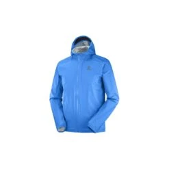 Salomon Bonatti WaterProof Jacket Homme Bleu Ciel -Tenue Active main 318702 206475 6 c330