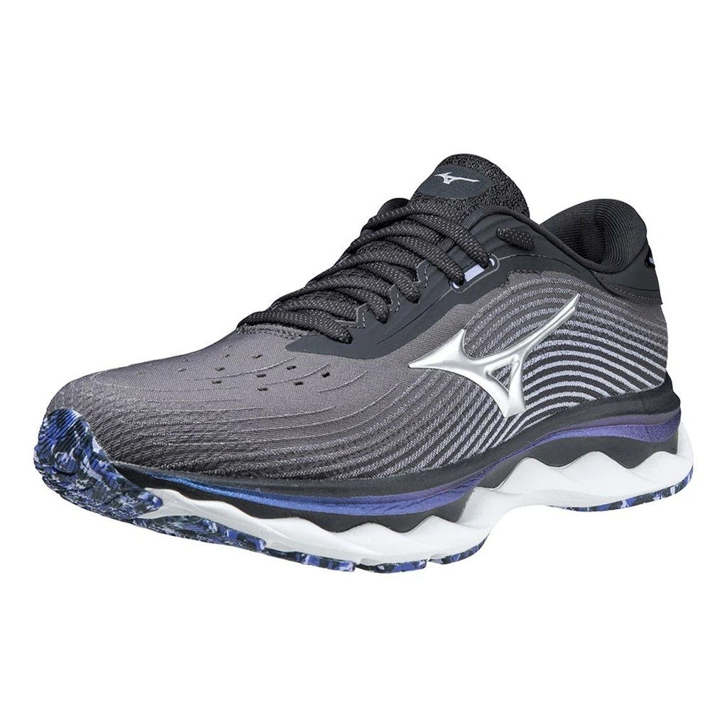 Mizuno Wave Sky 5 Femme Gris 3 Mizuno Wave Sky 5 Femme Gris – Image 3