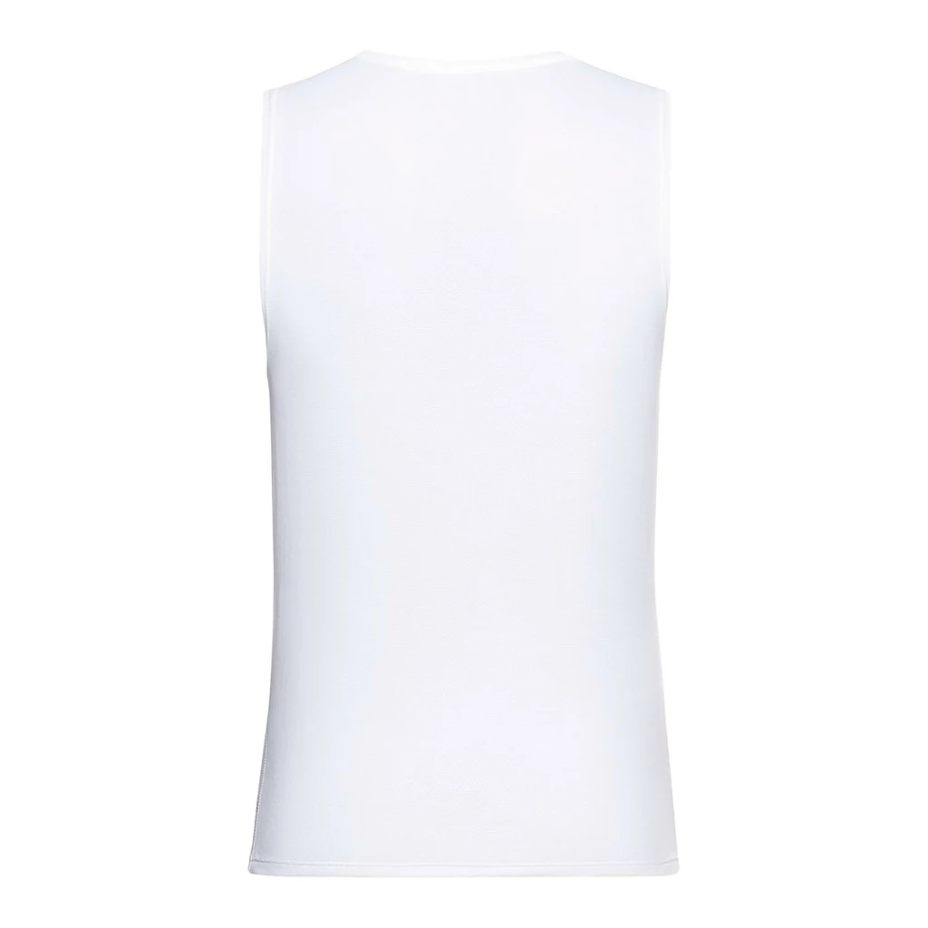Odlo Base Layer Top Crew Neck Tank Active F-Dry Light Homme Blanc 1 Odlo Base Layer Top Crew Neck Tank Active F-Dry Light Homme Blanc