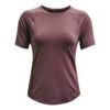 Under Armour Rush Mesh Short Sleeve Femme Mauve