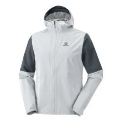 Salomon Essential WaterProof 2.5L Jacket Homme Blanc