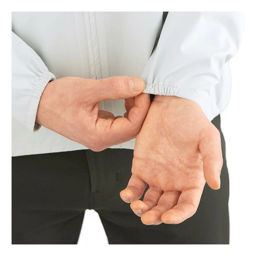 Salomon Essential WaterProof 2.5L Jacket Homme Blanc 3 Salomon Essential WaterProof 2.5L Jacket Homme Blanc – Image 3