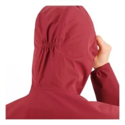 Salomon Essential WaterProof 2.5L Jacket Femme Rouge -Tenue Active main 321999 206354 4 8cdb