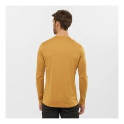 Salomon XA Long Sleeve T-Shirt Homme Jaune Moutarde 5 Salomon XA Long Sleeve T-Shirt Homme Jaune Moutarde -Tenue Active main 322090 206416 3 6f14