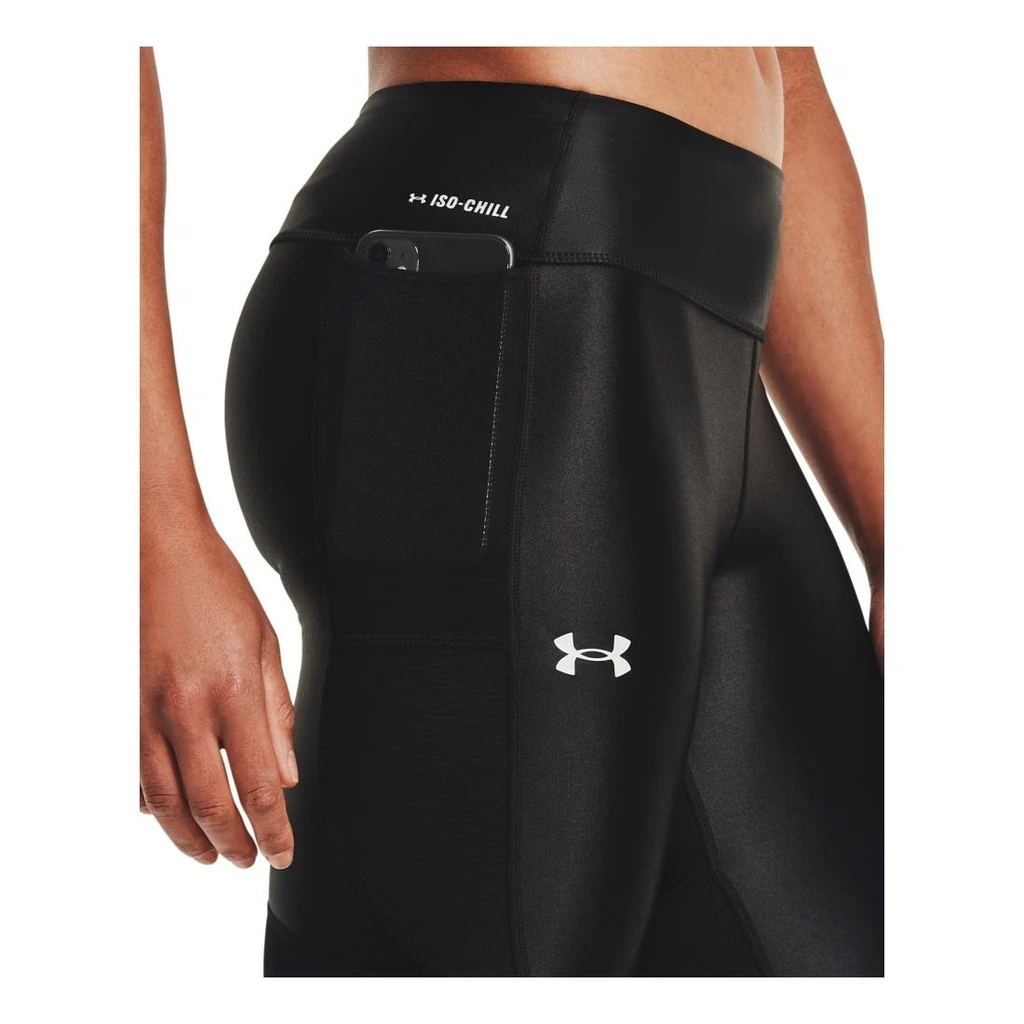 Under Armour Isochill Run Ankle Tight Femme Noir 2 Under Armour Isochill Run Ankle Tight Femme Noir – Image 2
