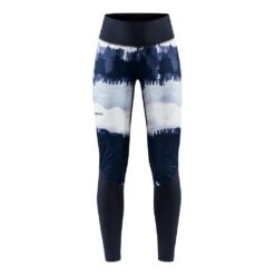 Craft Adv Subz Wind Tights 2 Femme Bleu -Tenue Active main 329457 211762 3 1758