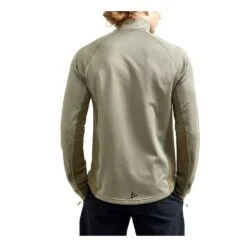 Craft Adv Tech Fleece Thermal Midlayer Homme Beige -Tenue Active main 329467 211768 3 e5fd