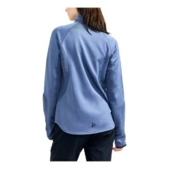 Craft Adv Tech Fleece Thermal Midlayer Femme Bleu -Tenue Active main 329477 211775 4 e938