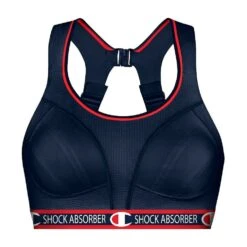 Shock Absorber Run Bra Padded Femme Bleu Foncé