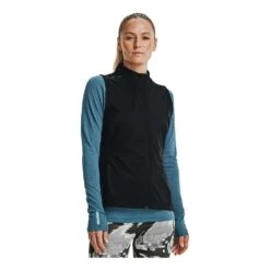 Under Armour Seamless Run Long Sleeve Femme Bleu